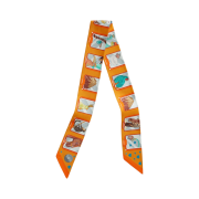 (W) Hermes Story Twilly Mangue Gris Multicolore
