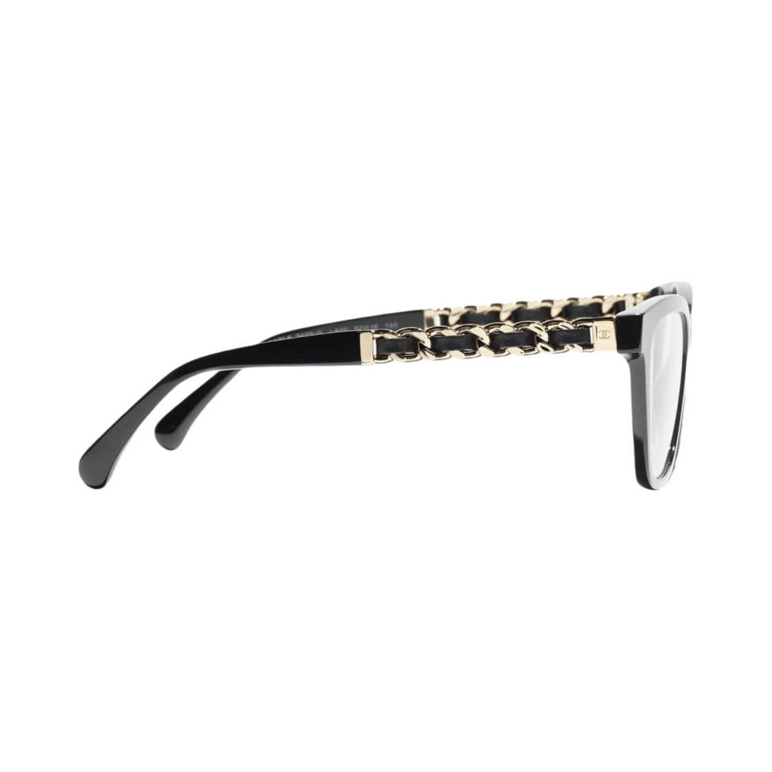 샤넬 스퀘어 프레임 아세테이트 카프스킨 & 블랙 골드(Chanel Square Eyeglasses Acetate Calfskin & Black Gold) - 3