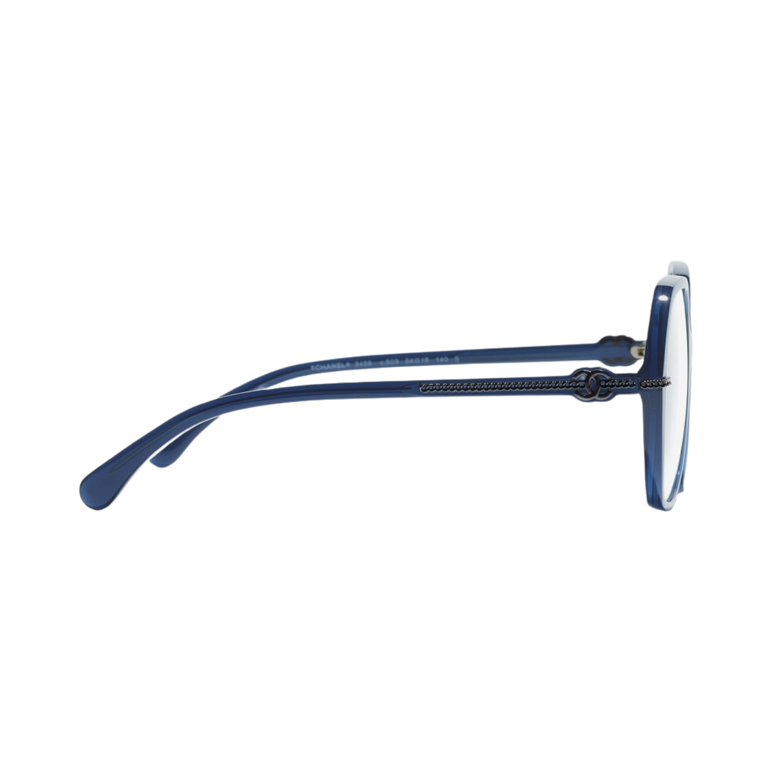 샤넬 스퀘어 프레임 아세테이트 & 블루(Chanel Square Eyeglasses Acetate & Blue) - 3