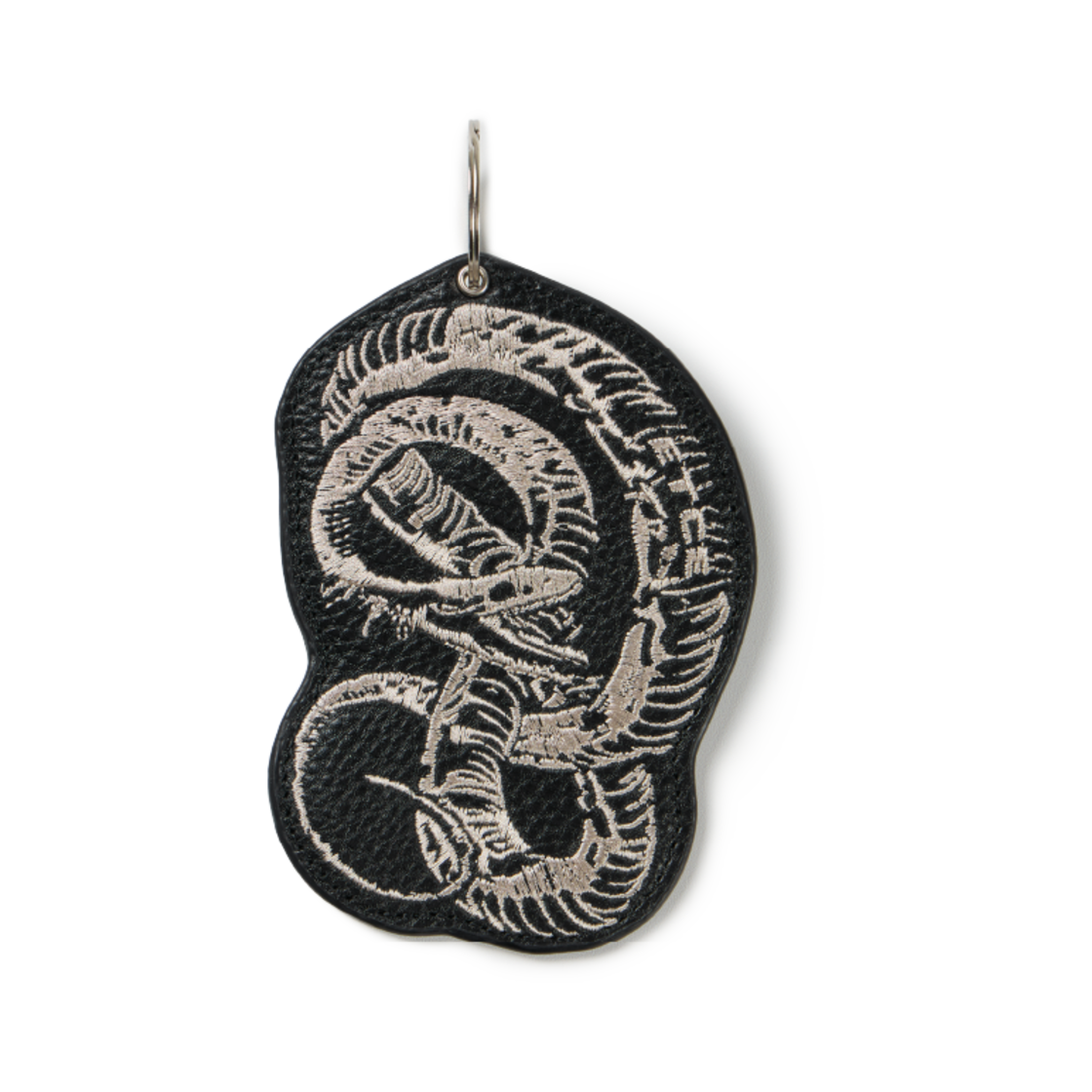 이티씨이 스네이크 본 카드 홀더 블랙(ETCE Snake Bone Card Holder Black)