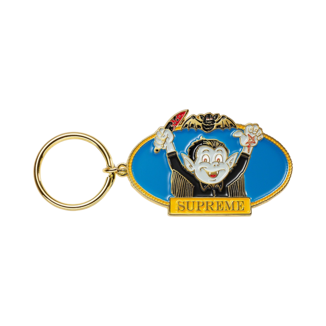 슈프림 뱀파이어 보이 키체인 블루 - 21SS(Supreme Vampire Boy Keychain Blue - 21SS) - 1