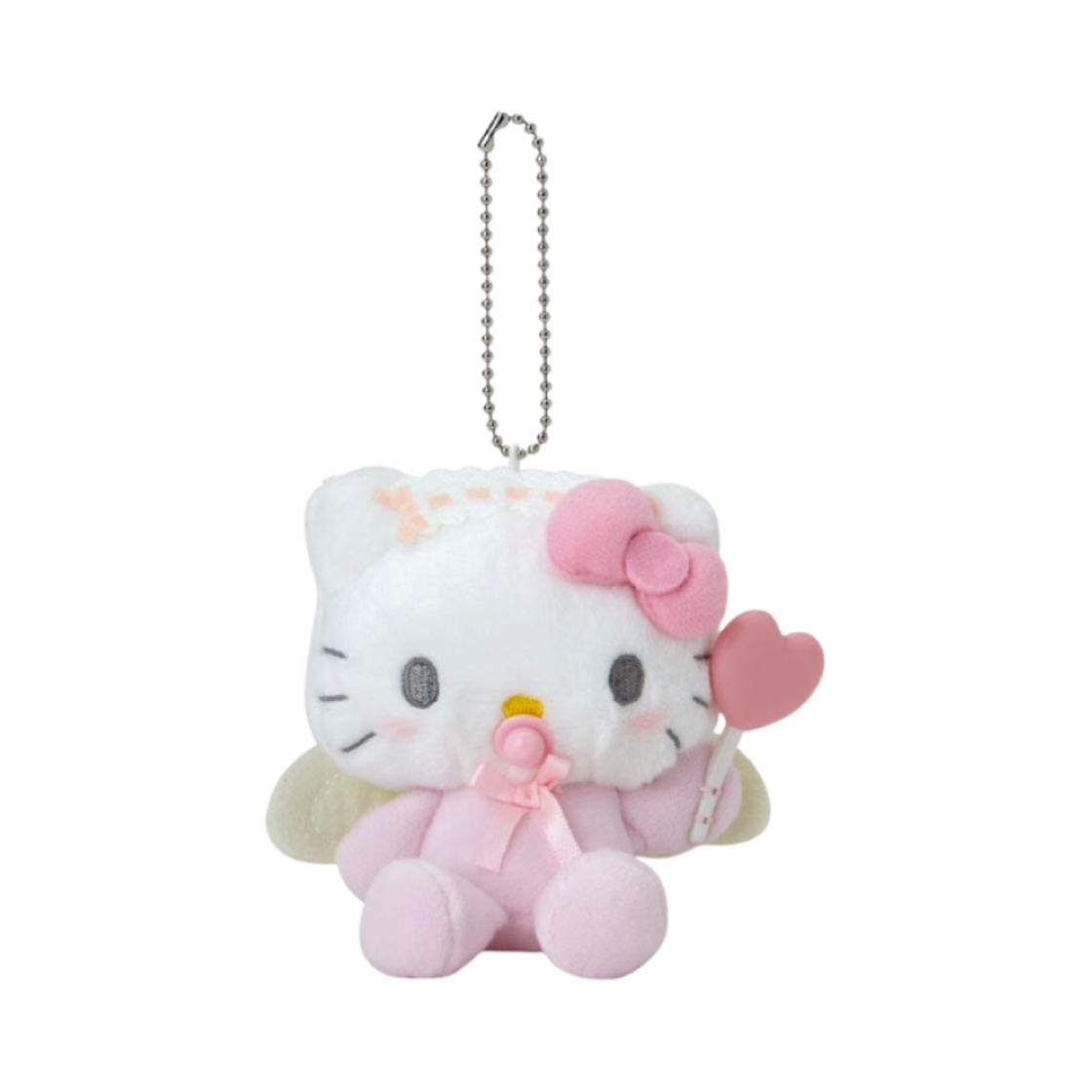 산리오 헬로 키티 베이비 엔젤 시리즈 마스코트 홀더(Sanrio Hello Kitty Baby Angel Series Mascot Holder)