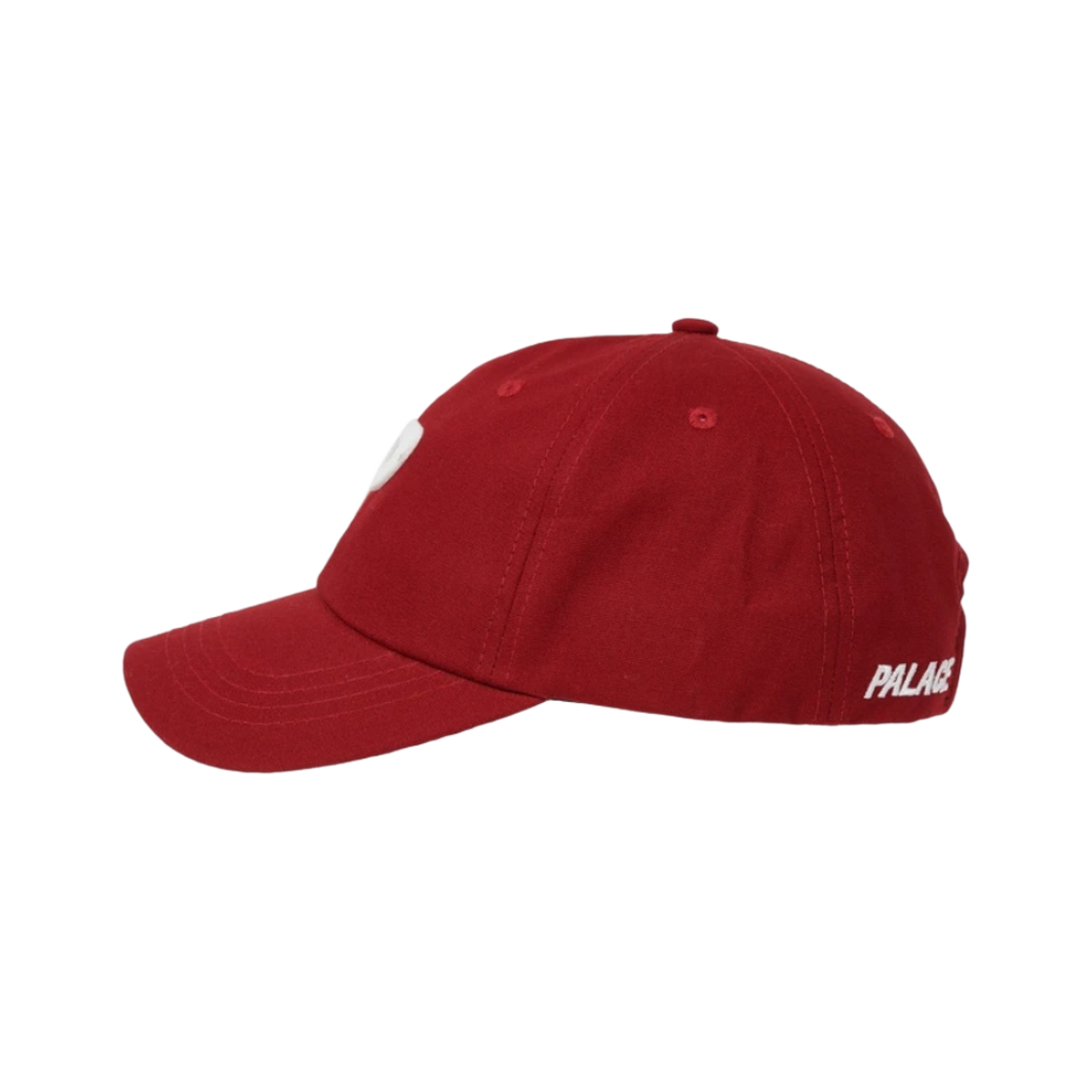 팔라스 캔버스 P 6-패널 캡 버건디 - 21FW(Palace Canvas P 6-Panel Burgundy - 21FW) - 3