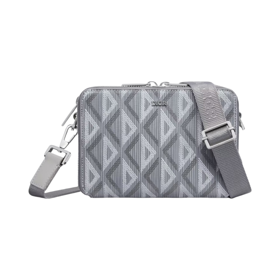 2ESBC119DCO-H42E Dior Pouch Strap Dior Gray CD Diamond Canvas
