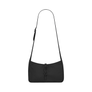 Saint Laurent Le 5 A 7 Crossbody Bag in Econyl Regenerated Nylon Black