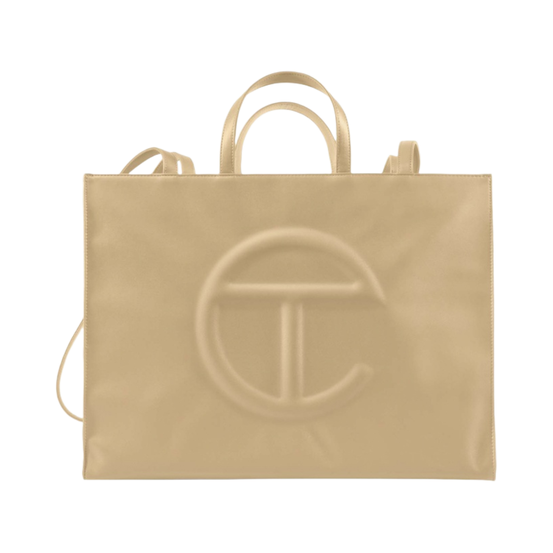 텔파 라지 쇼핑백 크림(Telfar Large Shopping Bag Cream) - 1