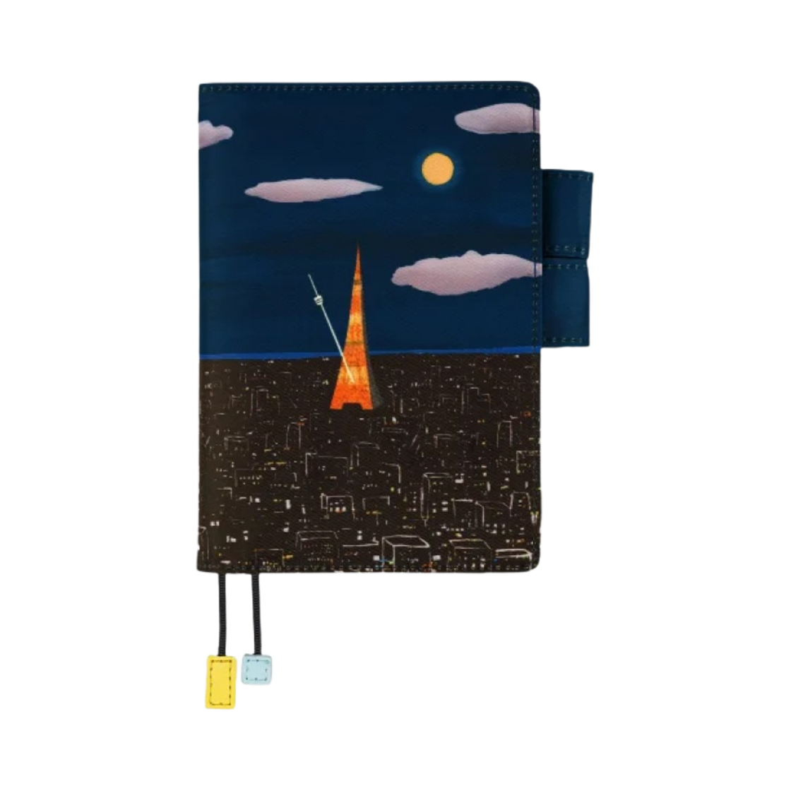 - Hobonichi Techo Hiroko Kubota Tokyo Metronome A6 Cover Navy