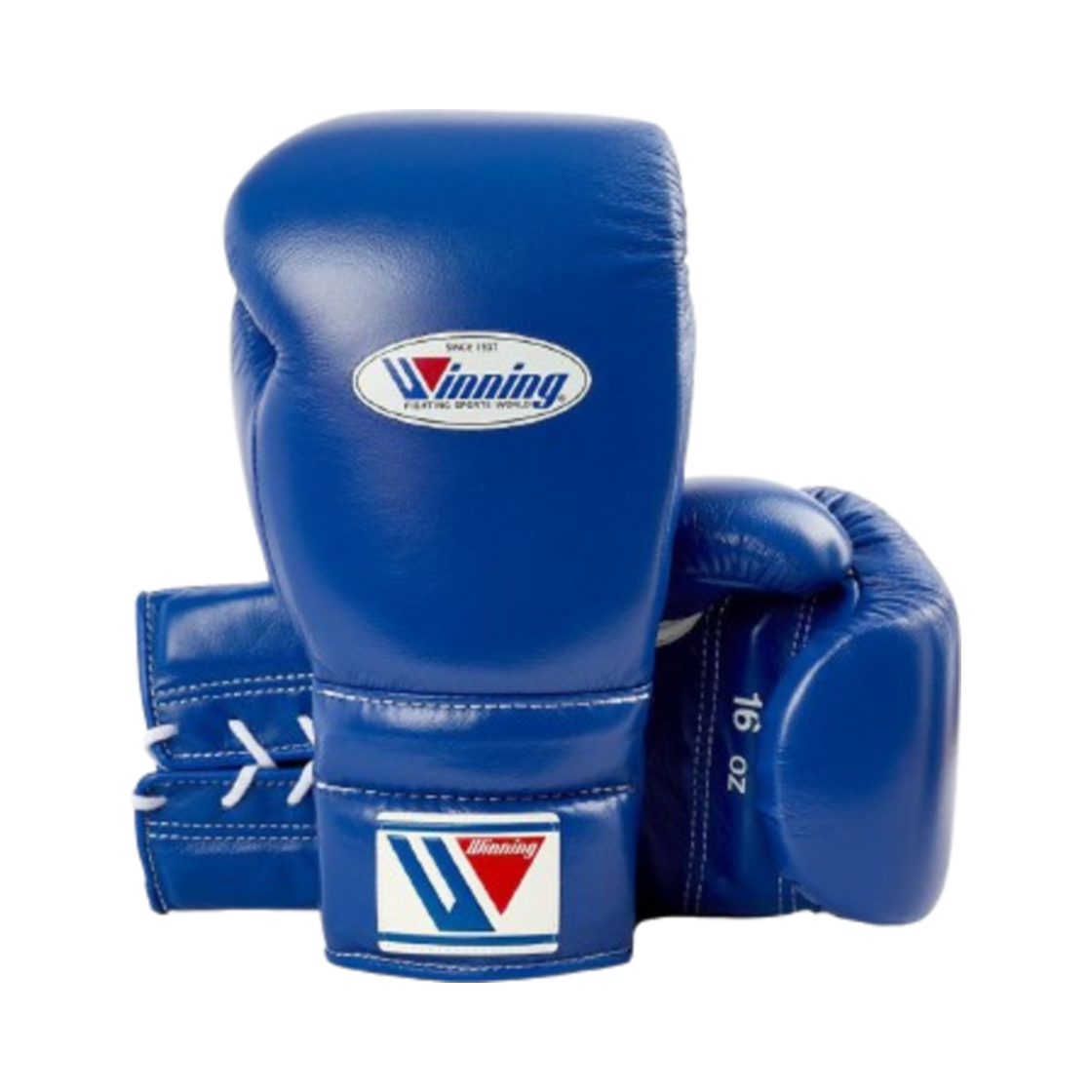 - Winning Lace Up Boxing Gloves Blue