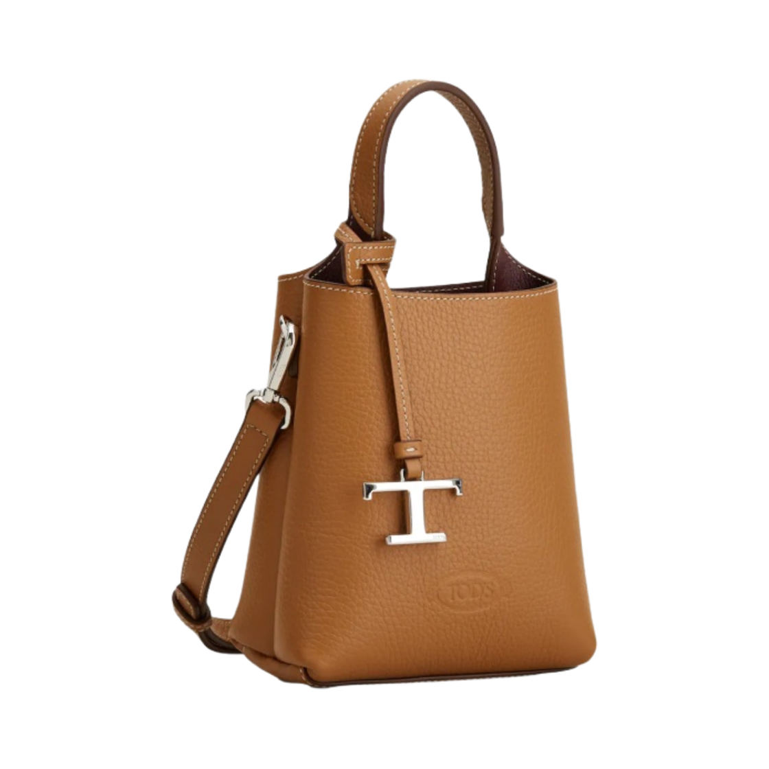 토즈 마이크로 백 레더 브라운(Tod's Micro Bag in Leather Brown) - 2