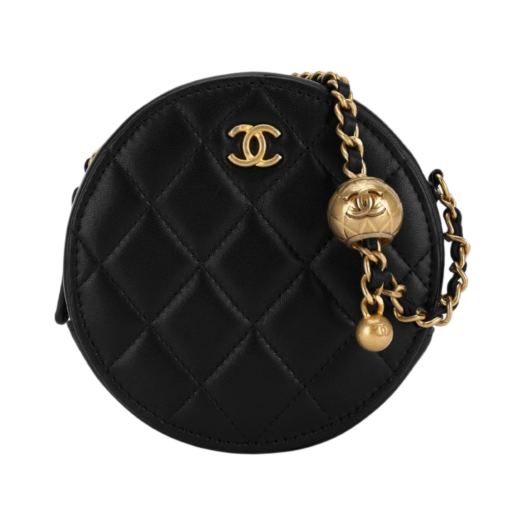 Chanel Clutch with Chain Lambskin & Gold Black