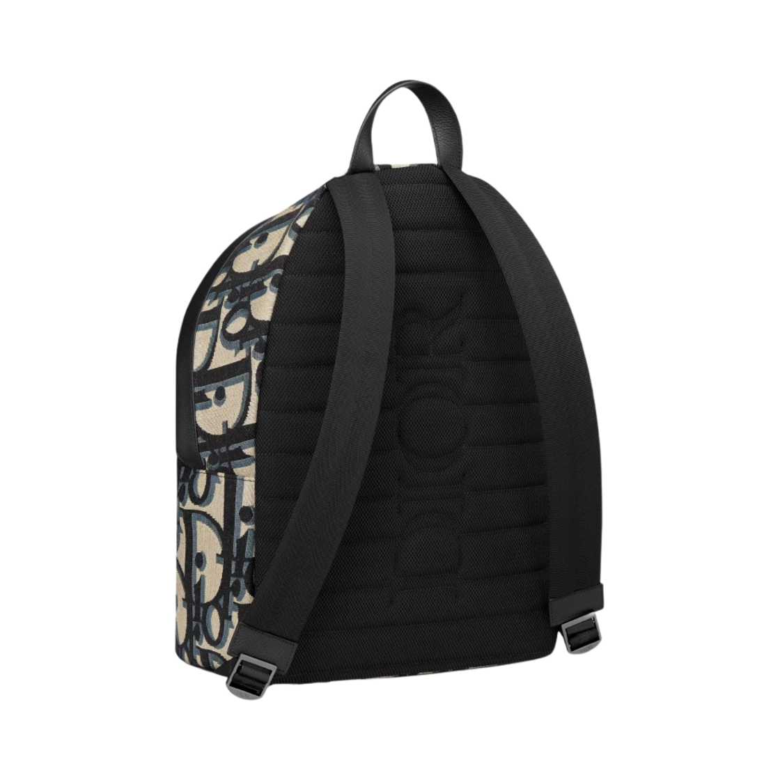 디올 맥시 오블리크 자카드 라이더 백팩 베이지 블랙(Dior Maxi Oblique Jacquard Rider Backpack Beige Black) - 3
