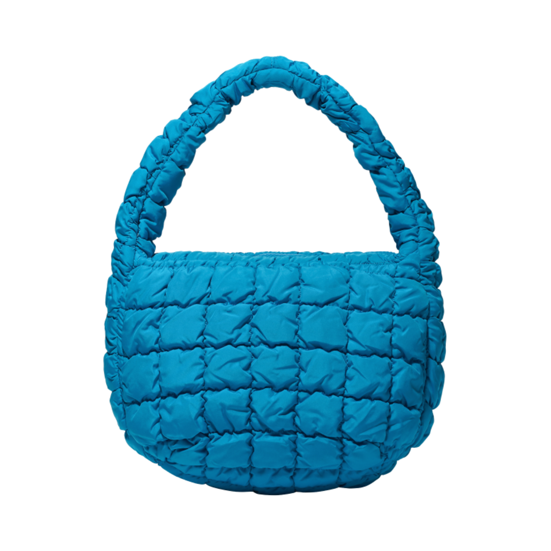 코스 퀼티드 미니백 브라이트 터콰이즈(COS Quilted Mini Bag Bright Turquoise)