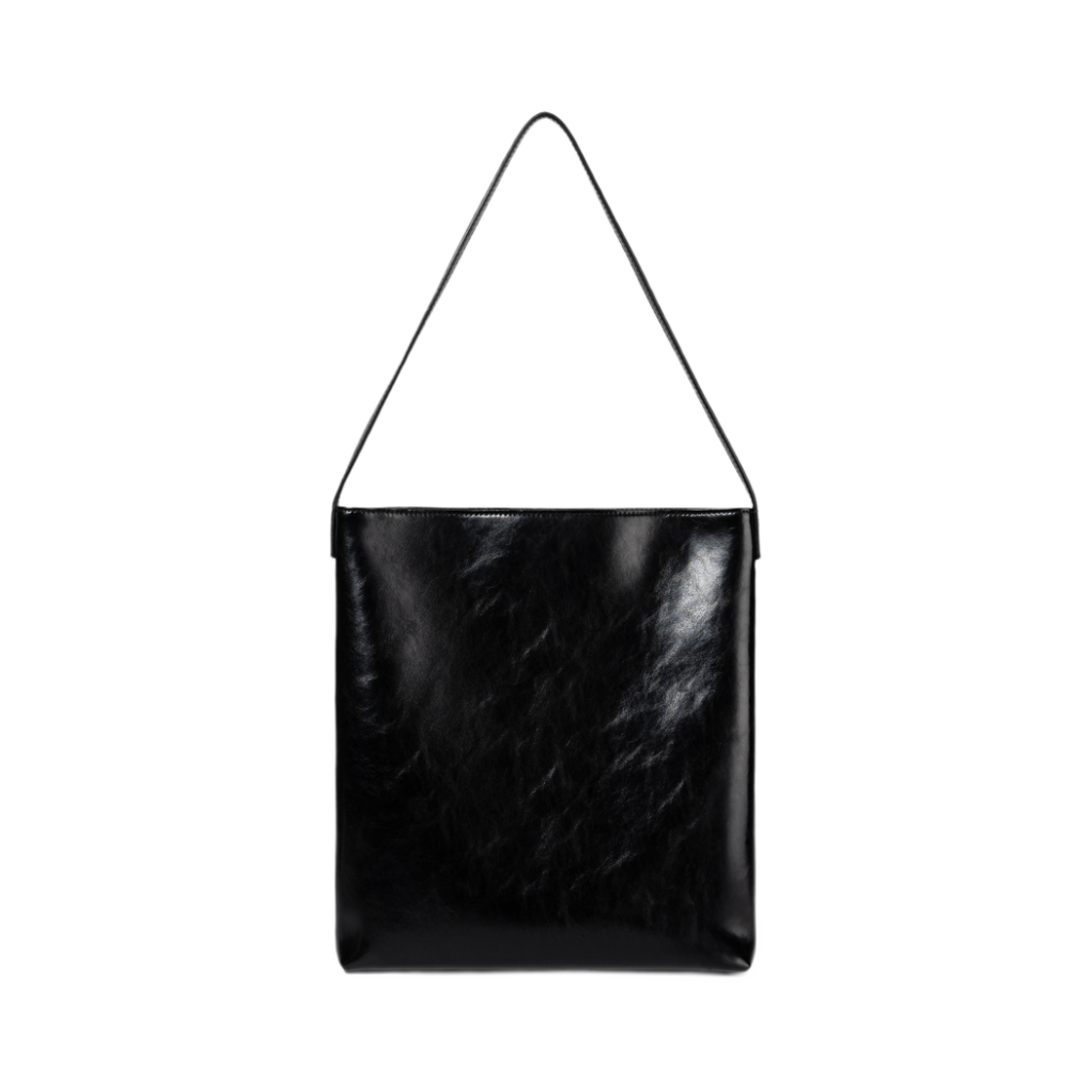 로우클래식 레더 미디움 백 블랙(Low Classic Leather Medium Bag Black)