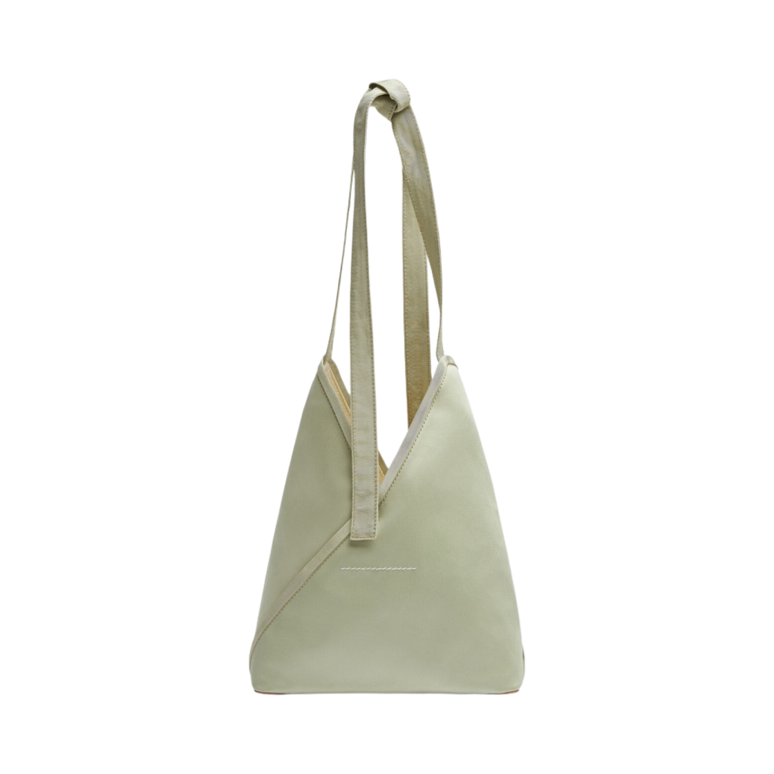 MM6 메종 마르지엘라 새틴 재패니즈 핸드백 그린 캐스트(MM6 Masion Margiela Satin Japanese Handbag Green Cast) - 3