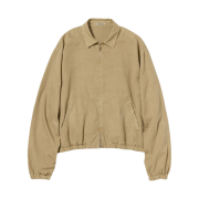 Auralee Product Dyed Finx Gabardine Swing Top Dyed Beige