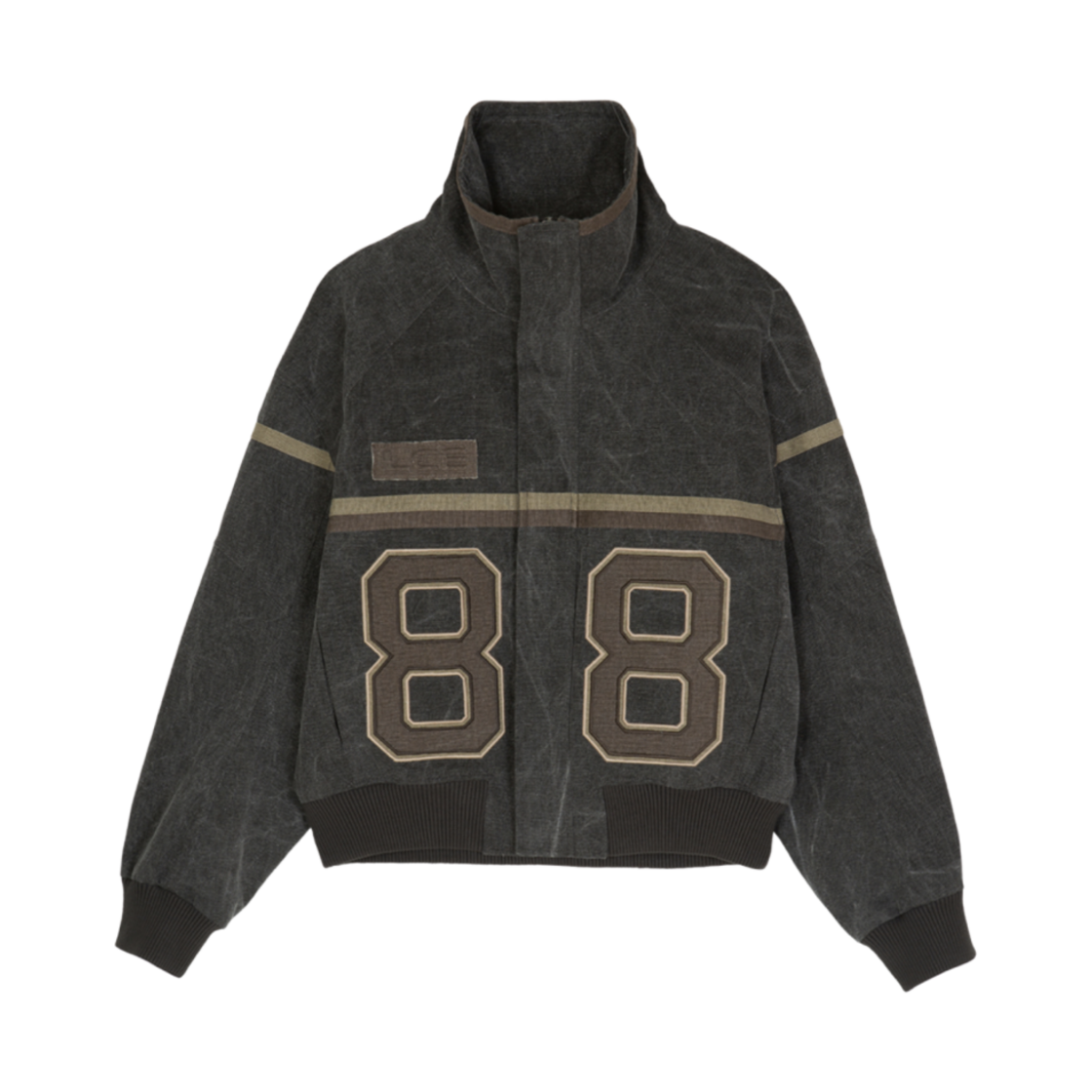 ジャケット・アウター MATIN KIM LOGO COATING JUMPER IN BLACK MATIN KIM LOGO COATING JUMPER IN BLACK - MATINKIM