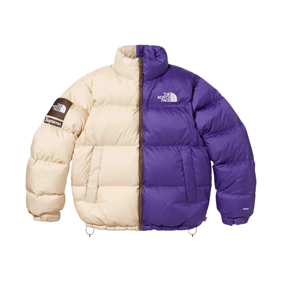 슈프림 x 노스페이스 스웨이드 눕시 자켓 블루 - 23FW | Supreme