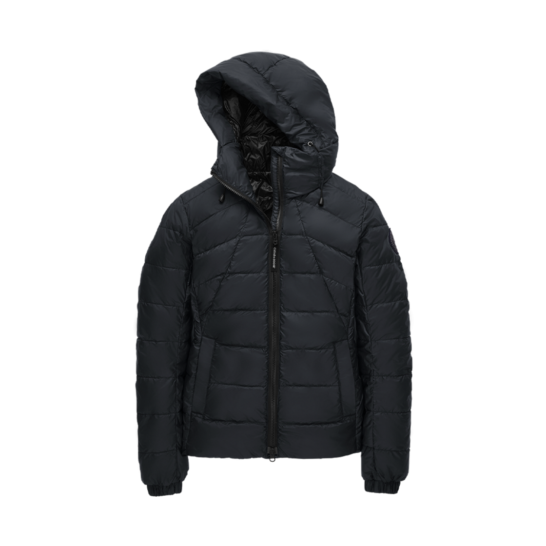 (W) 캐나다 구스 애보트 후디 블랙 라벨 네이비((W) Canada Goose Abbott Hoody Black Label Navy) - 1