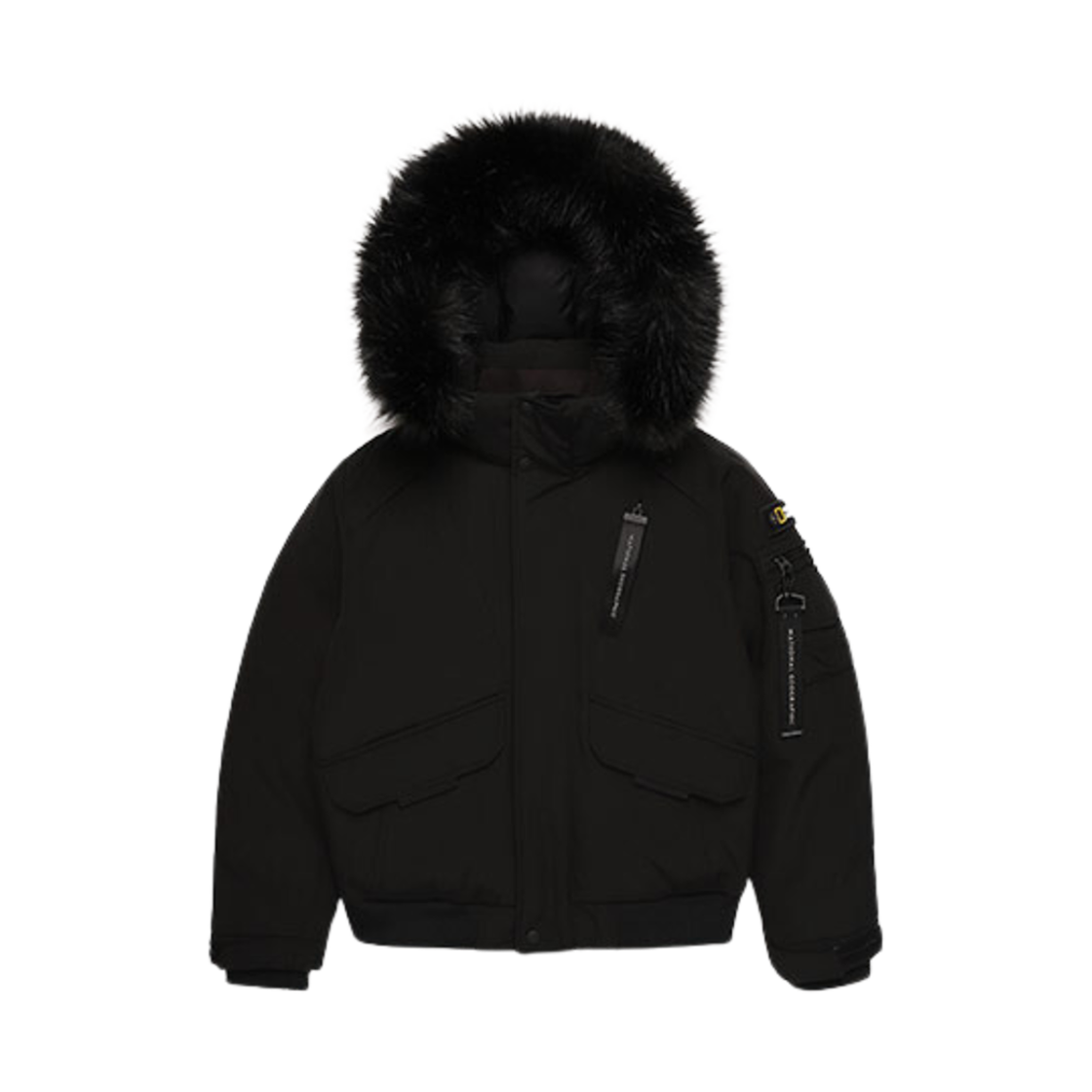 N214WDW930 (W) National Geographic Taruga RDS Duck Down Jumper Carbon Black