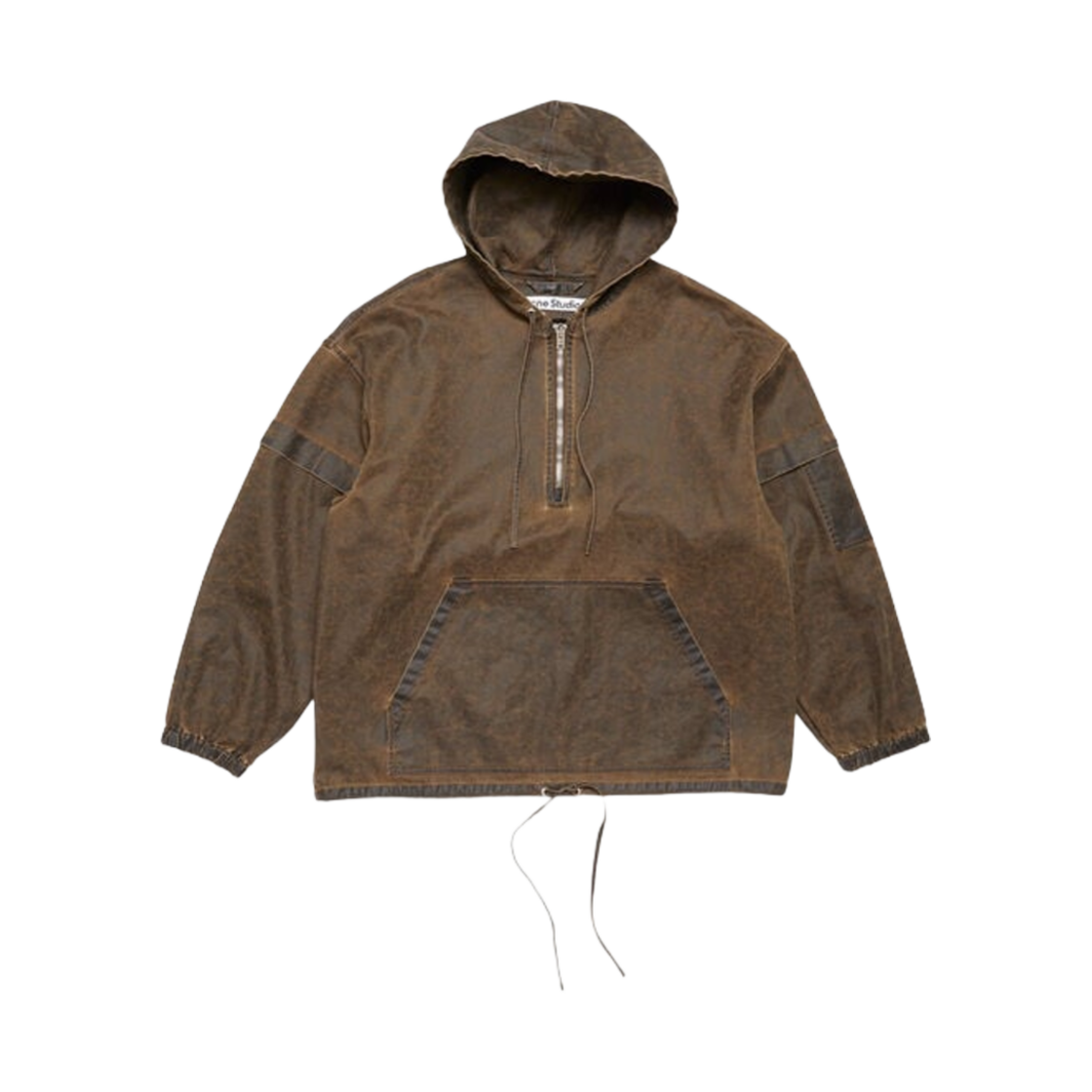 B90799-700 Acne Studios Hooded Jacket Brown