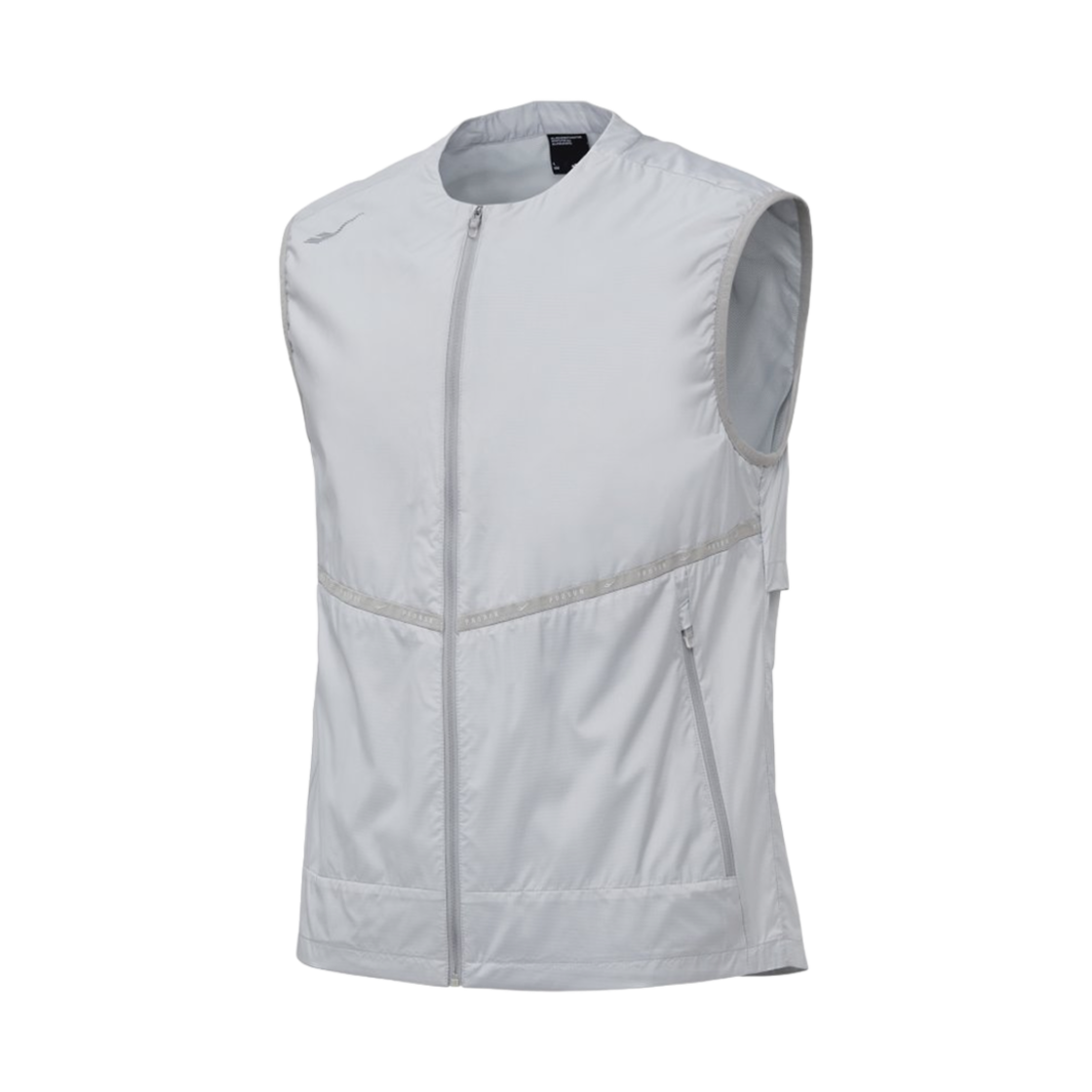PR3MV24S111 Padded Lightweight Running Vest Light Gray