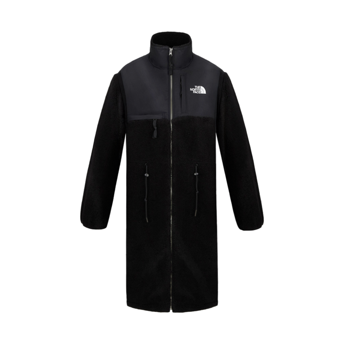 NC4FQ85A (W) The North Face Woolly Fleece Coat Black