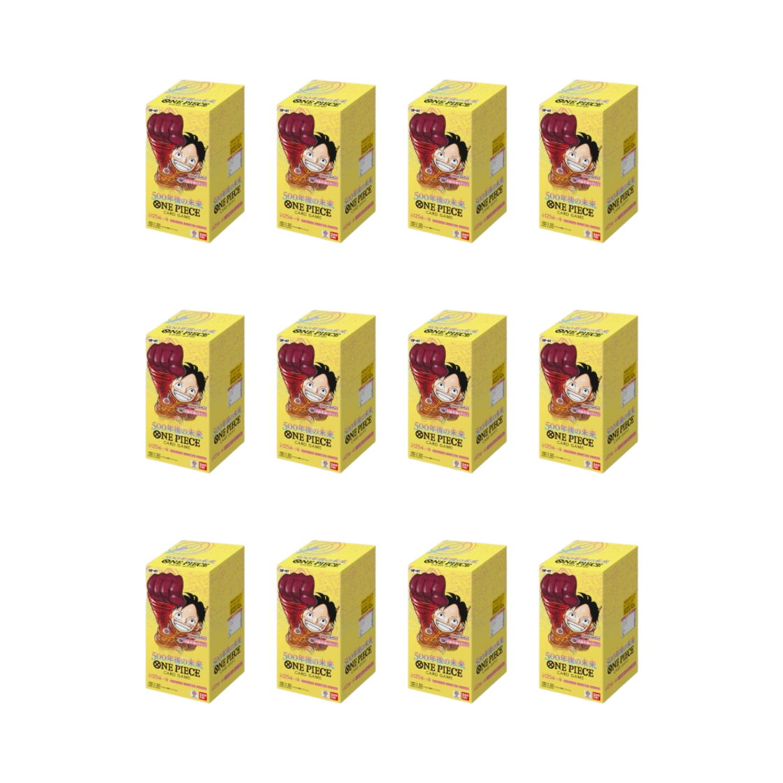 - Bandai One Piece Card Game OP-07 500 Years In The Future Booster 12 Boxes (Total Pack of 288/Japanese Ver.)