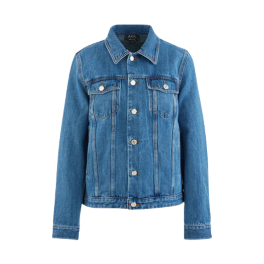 A.P.C. Cali Denim Jacket Blue