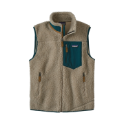 Patagonia Classic Retro-X Vest Pelican Dark Borealis Green