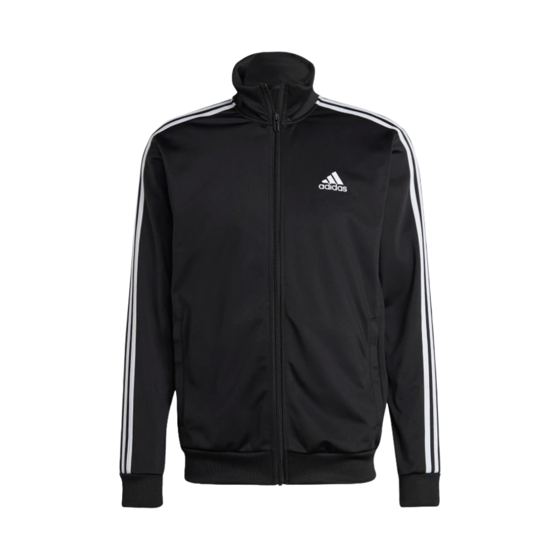 아디다스 베이직 삼선 트리콧 트랙 수트 세트 블랙 - US 사이즈(Adidas Basic 3-Stripes Tricot Track Suit Set Black - US Sizing) - 2