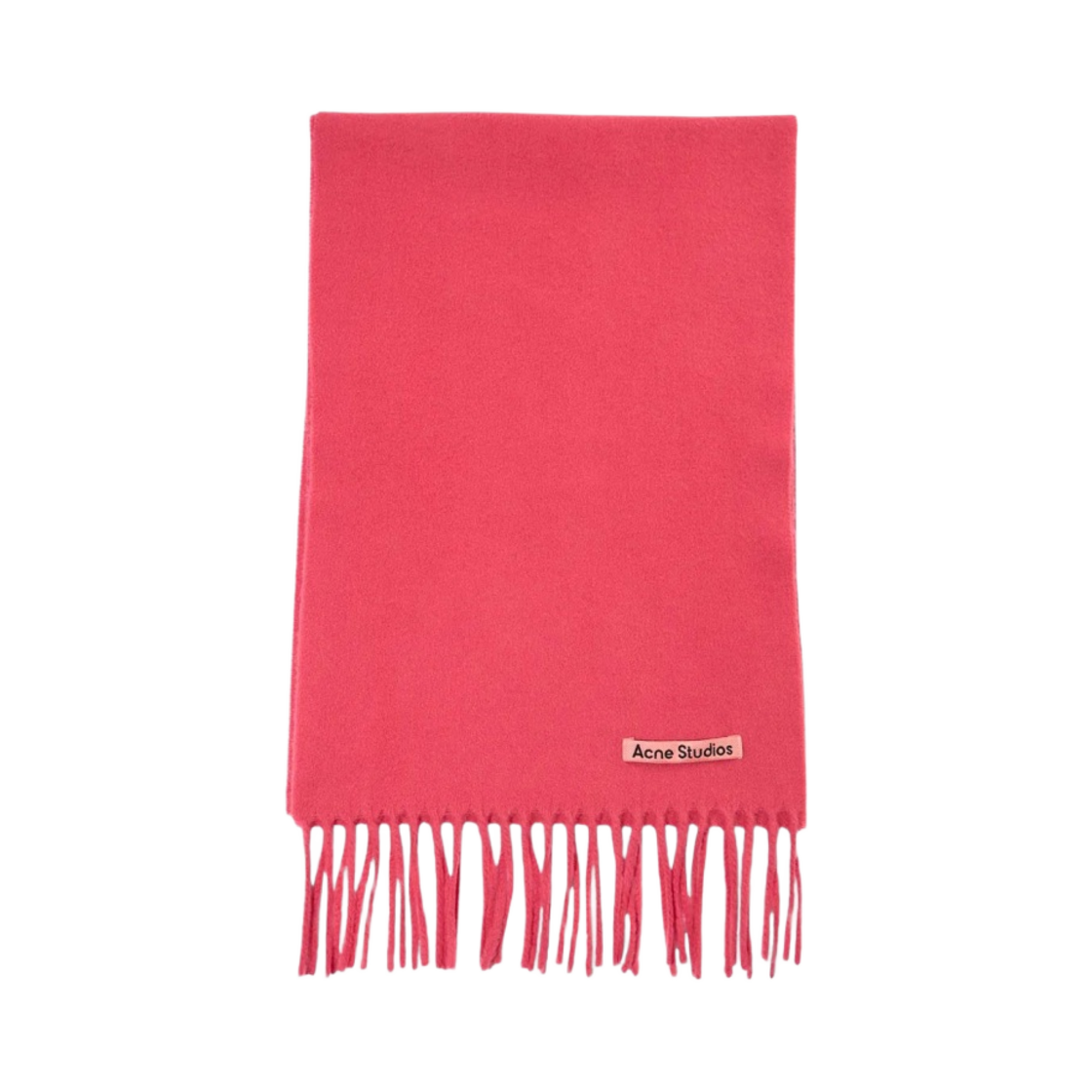 아크네 스튜디오 울 프린지 머플러 미네랄 레드(Acne Studios Wool Fringe Muffler Mineral Red)