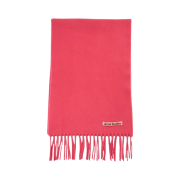 Acne Studios Wool Fringe Muffler Mineral Red