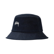 Stussy Contrast Stitch Bucket Hat Indigo
