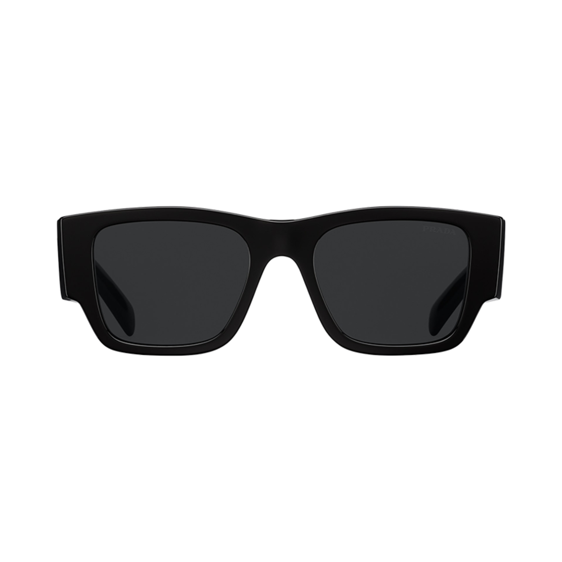 프라다 선글라스 트라이앵글 로고 슬레이트 그레이 렌즈(Prada Sunglasses with Triangle Logo Slate Gray Lenses) - 1