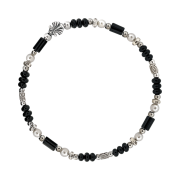 [KREAM 단독] Scudo Shell Black Pearl Beads Bracelet