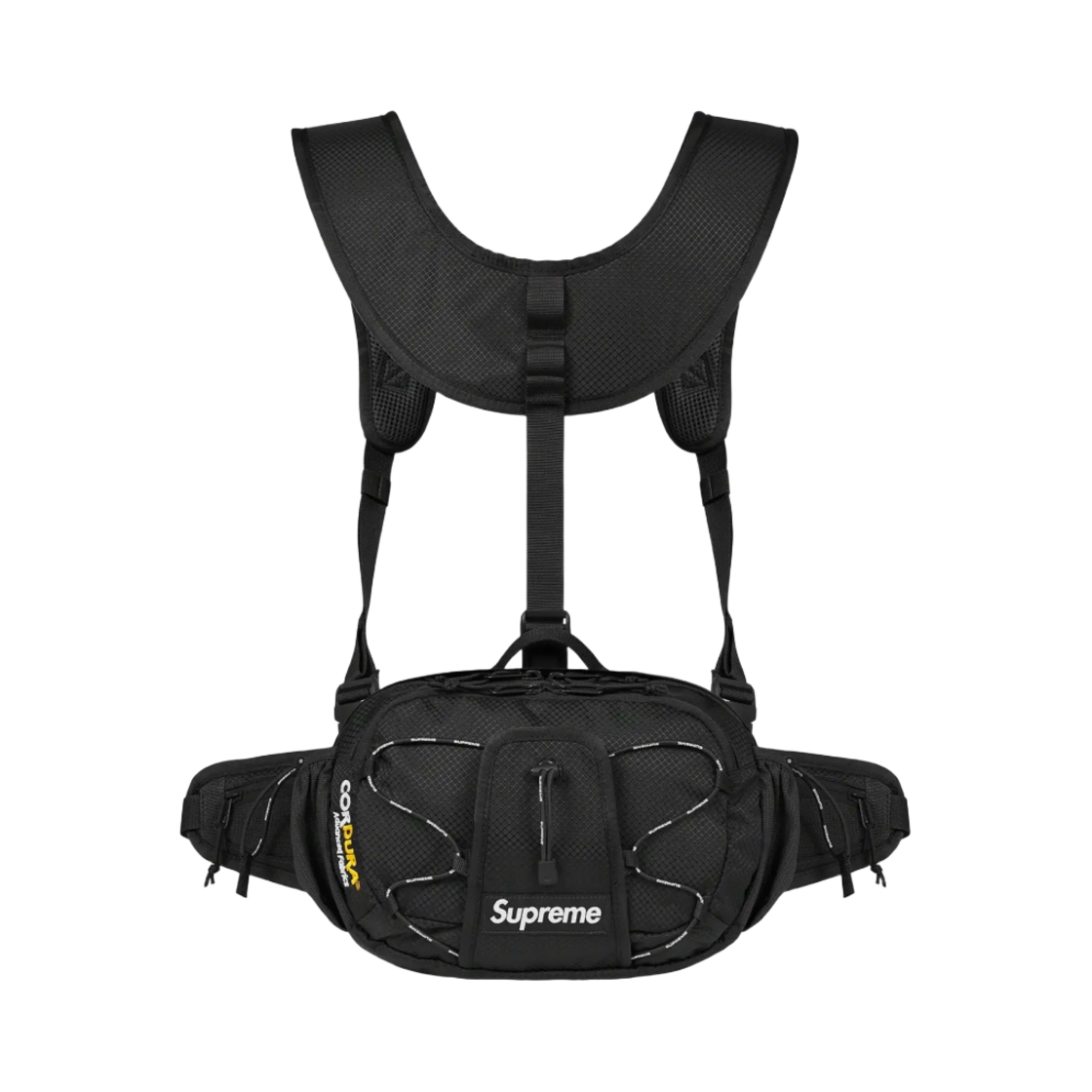 슈프림 하네스 웨이스트백 블랙 - 22SS