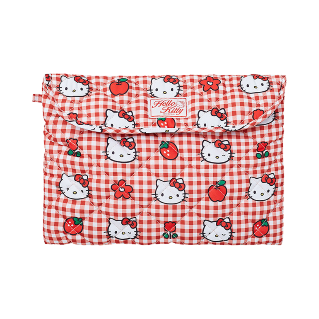 스파오 x 헬로 키티 노트북 파우치 레드(Spao x Hello Kitty Notebook Pouch Red)
