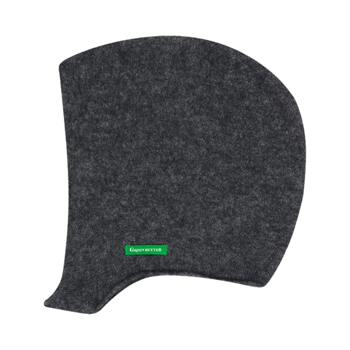 그린버터 우먼 슈퍼키드 모헤어 바라클라바 차콜(Greenbutter Women Superkid Mohair Balaclava Charcoal)