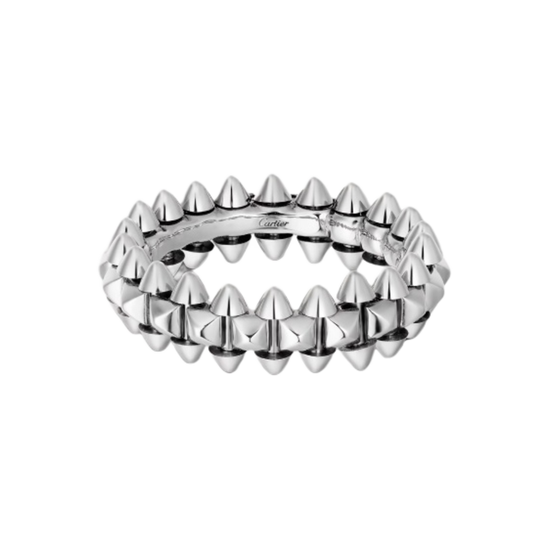 까르띠에 클래쉬 드 까르띠에 링 스몰 화이트 골드(Cartier Clash de Cartier Ring Small White Gold)
