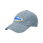Emis Corduroy Wappen Ball Cap Ash Blue