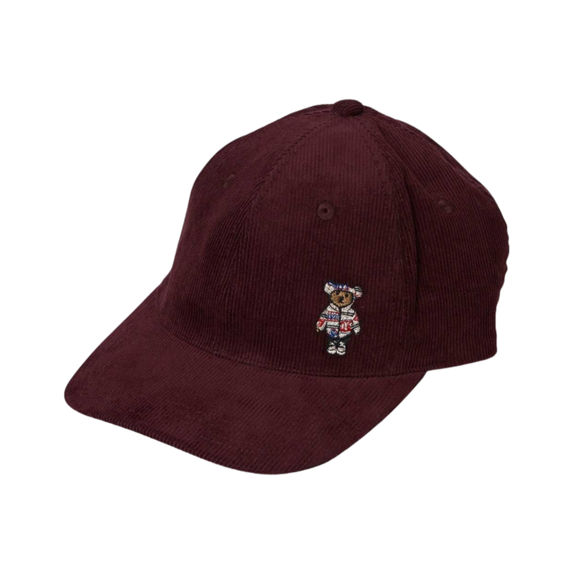 히스테릭 글래머 히스테릭 테디 자수 캡 레드(Hysteric Glamour Hysteric Teddy Embroidered Cap Red) - 1