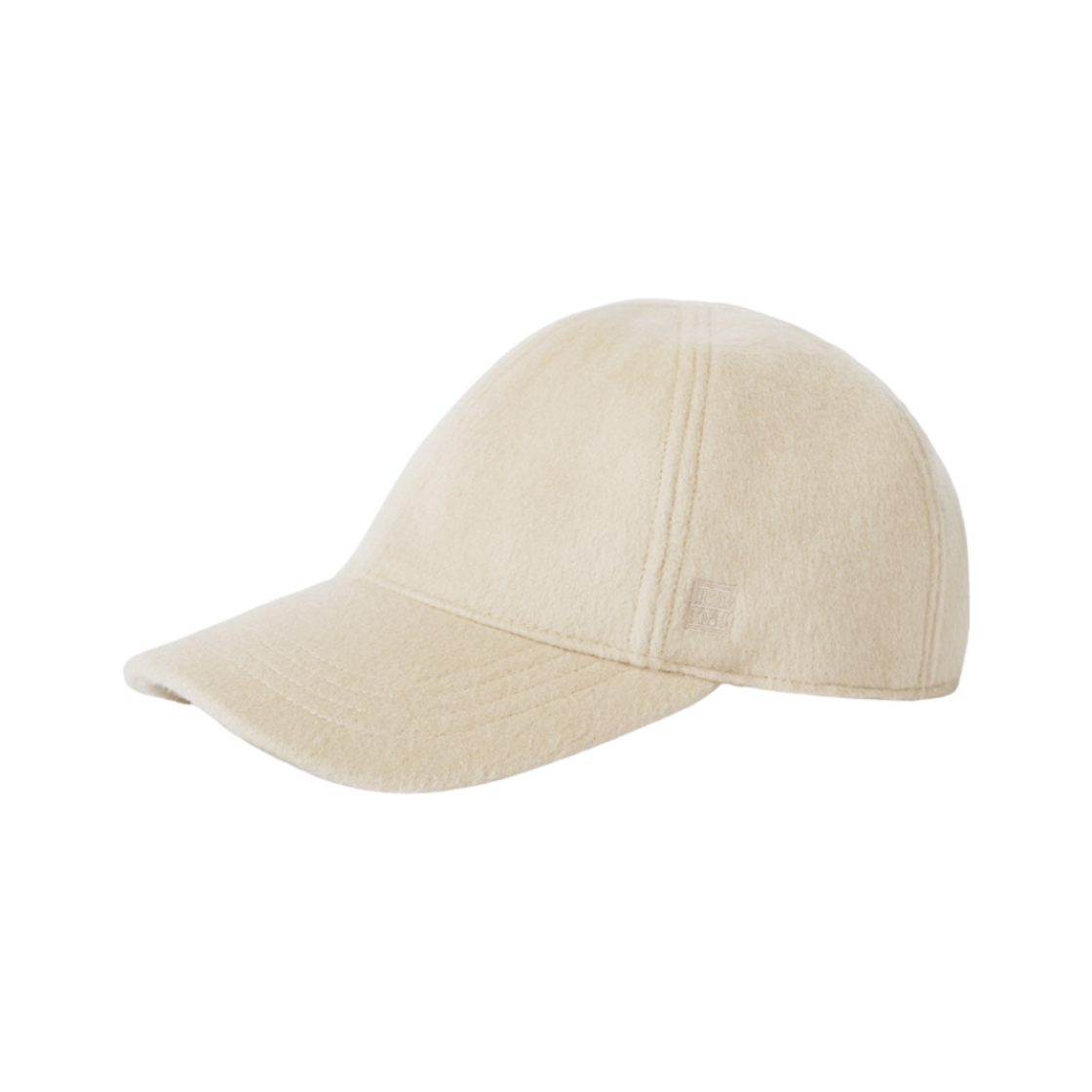 (W) 토템 더블 베이스볼 캡 에그녹((W) Toteme Double Baseball Cap Eggnog) - 1