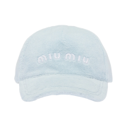 (W) Miu Miu Terry Baseball Cap Sky Blue