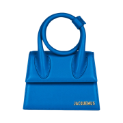 Jacquemus Le Chiquito Noeud Coiled Handbag Blue
