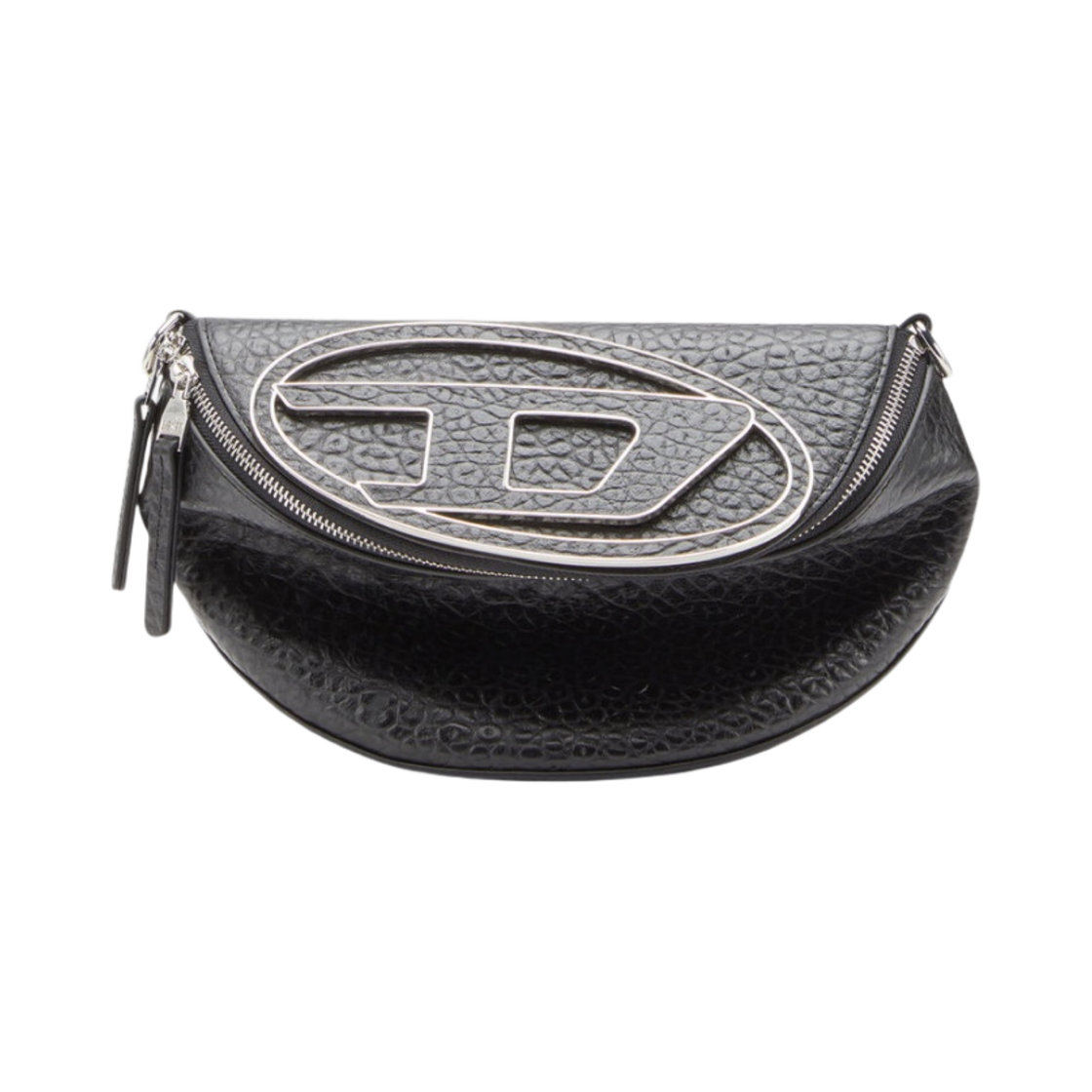 디젤 1DR 크로스바디백 인 버블 레더 블랙