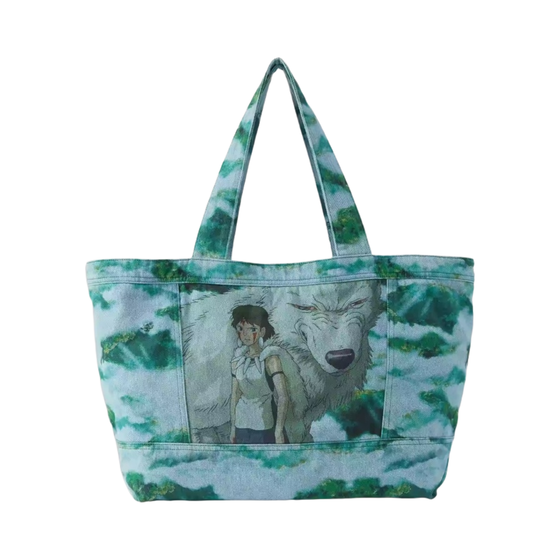 리바이스 x 모노노케 히메 토트백 클라우드 블루(Levi's x Princess Mononoke Tote Bag Cloud Blue)