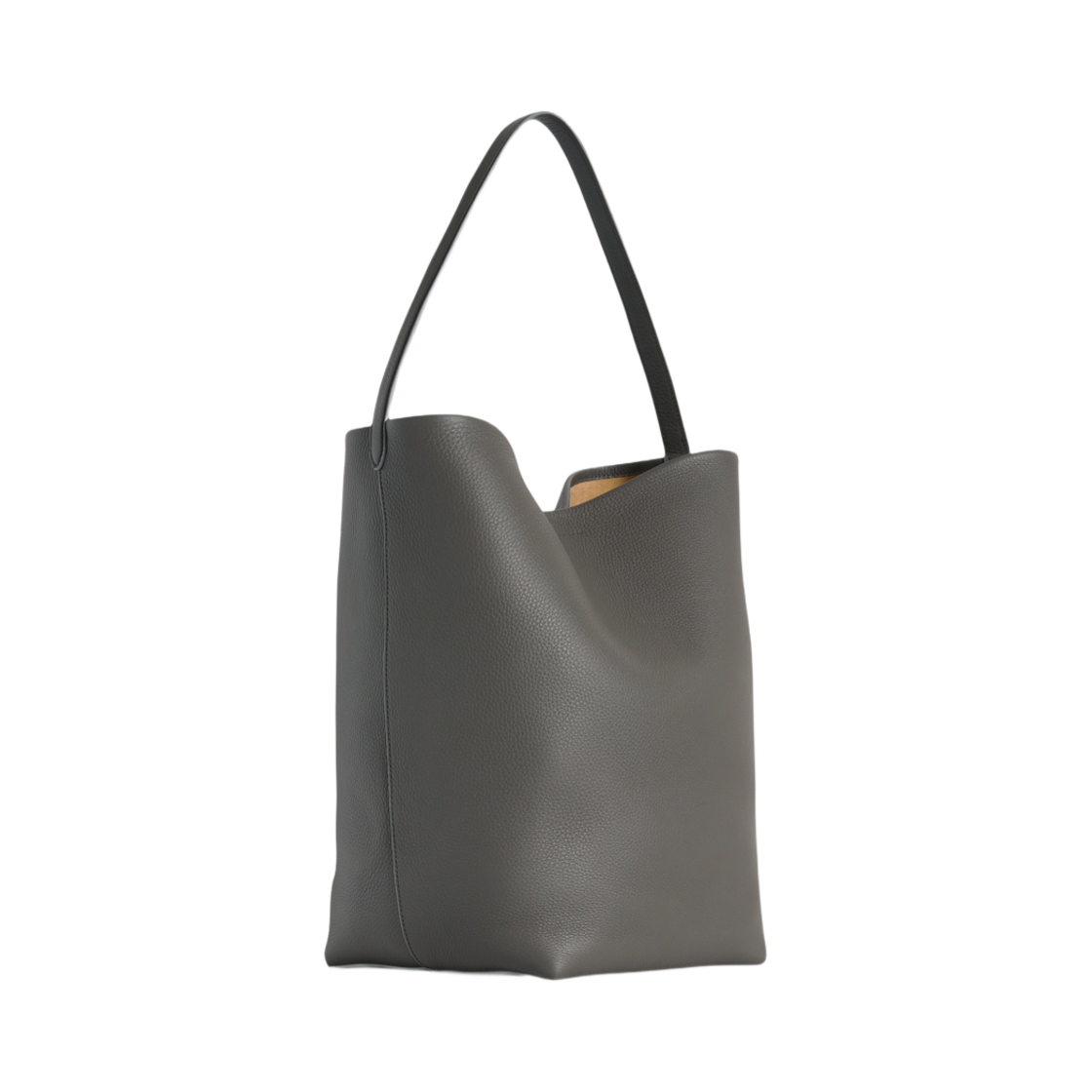 더 로우 라지 N/S 파크 토트백 레더 티마우스 그레이(The Row Large N/S Park Tote Bag in Leather Timouse Grey) - 2