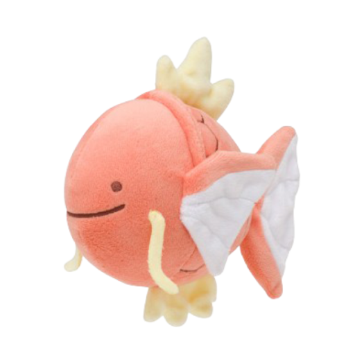 Pokemon Center Plush Ditto's Time Capsule Ditto Magikarp