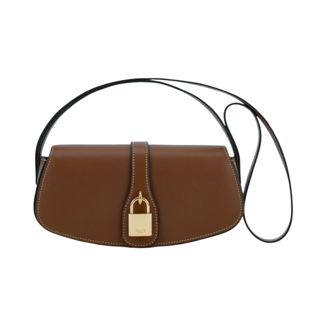 셀린느 클러치 온 스트랩 타부 스무스 카프스킨 탄(Celine Clutch On Strap Tabou in Smooth Calfskin Tan)