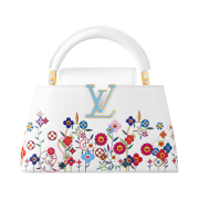 Louis Vuitton x Murakami Takashi Capucines East West Mini White